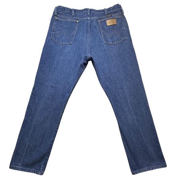 Wrangler Jeans Mens 38x30 (36x29) Blue Cowboy Cut 13MWZ Straight Leg Denim